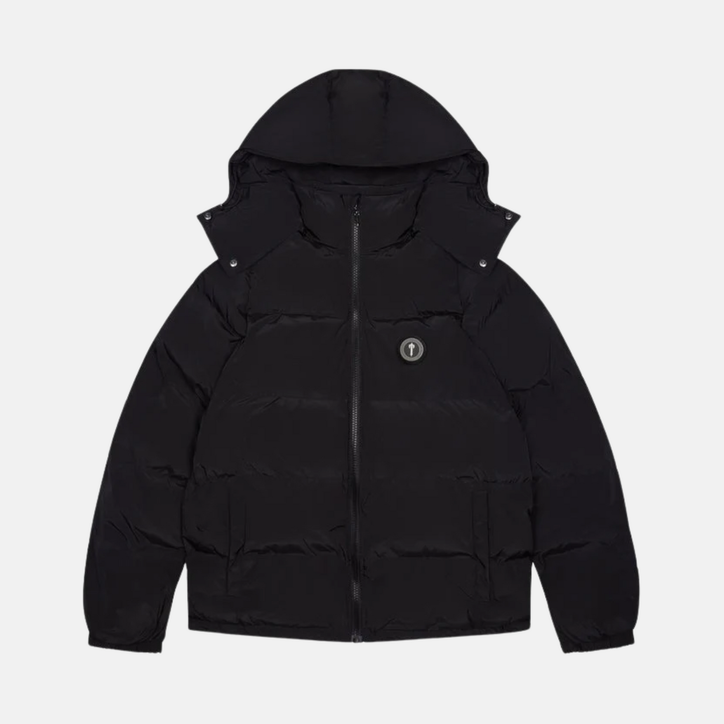 Trapstar irongate puffer jacket black