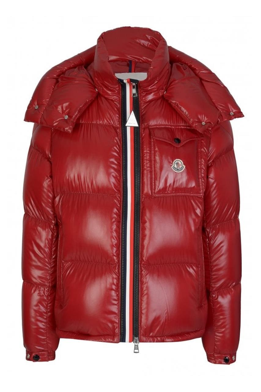 Moncler Montbeliard down jacket red