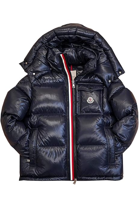 Moncler Montbeliard down jacket Navy blue