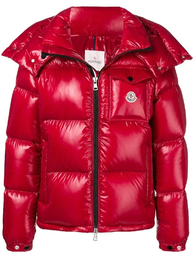 Moncler Montbeliard down jacket red