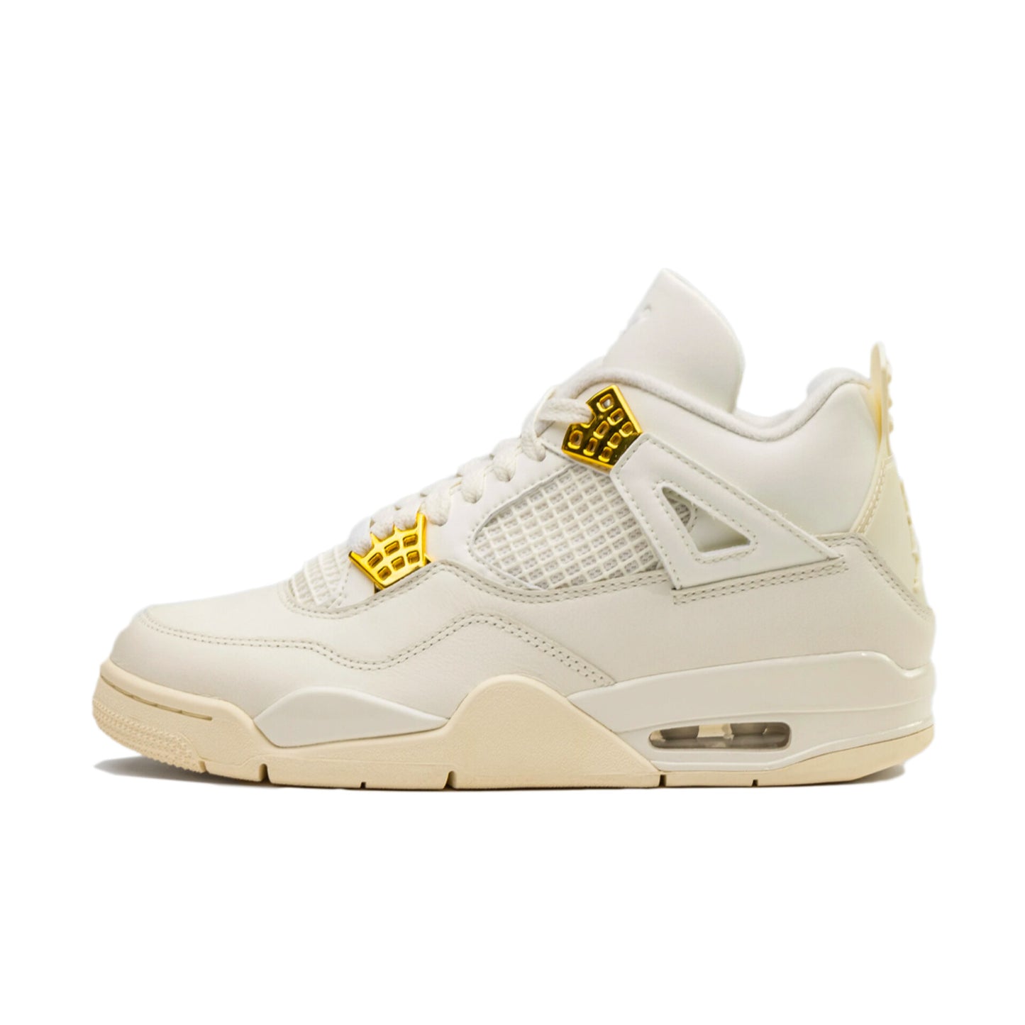 Air Jordan 4 metallic gold