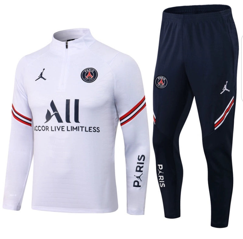 Paris st Germain tracksuit White