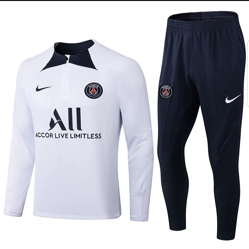 Paris st Germain tracksuit White