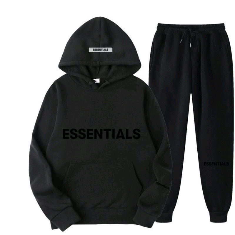 Essentials sweat tracksuit black