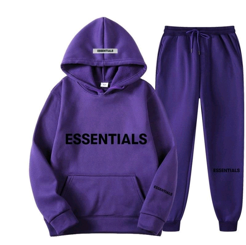 Essentials sweat tracksuit Purple