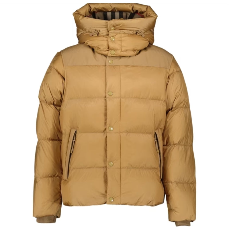 Burberry puffer jacket Brown