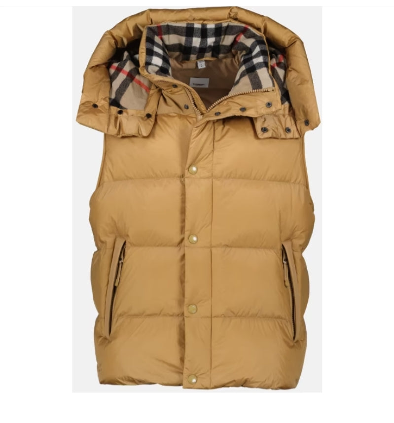 Burberry puffer jacket Brown