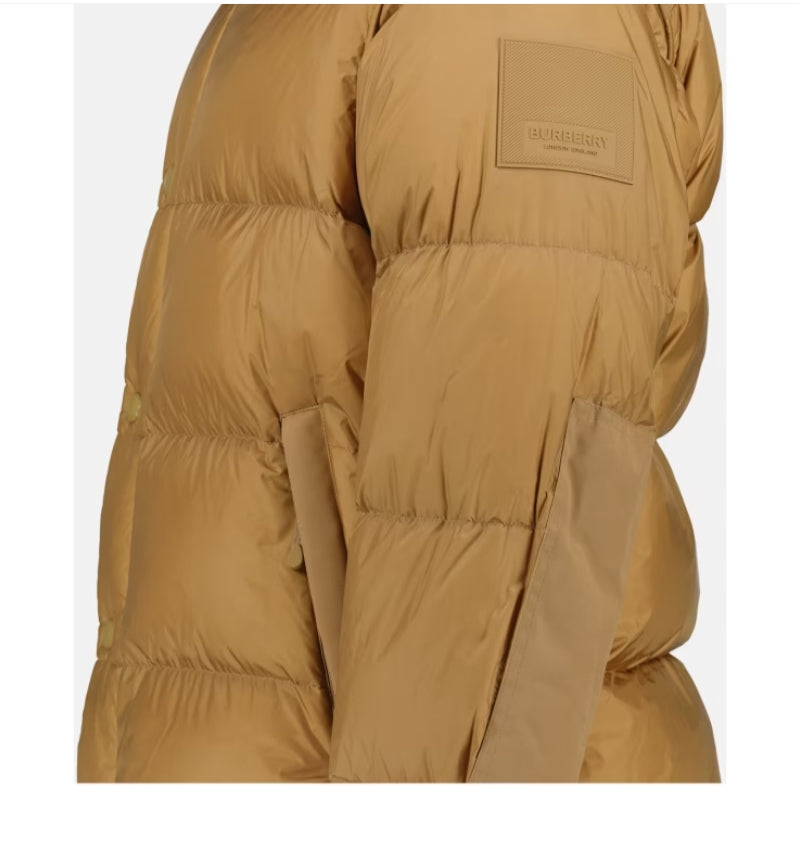 Burberry puffer jacket Brown