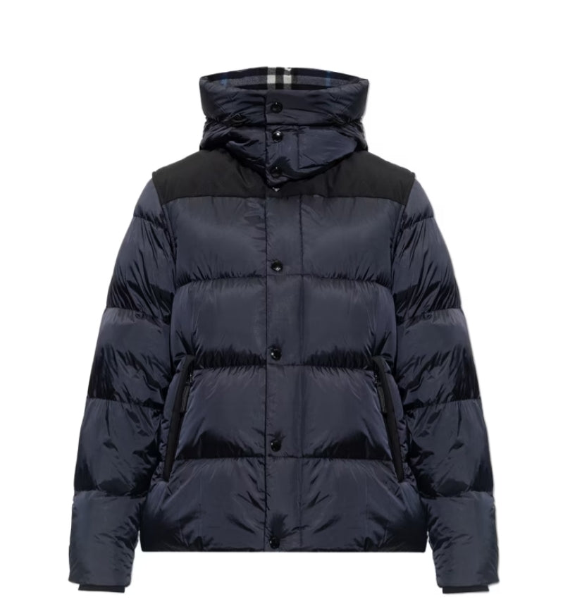 Burberry puffer jacket black