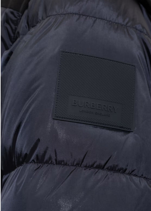 Burberry puffer jacket black