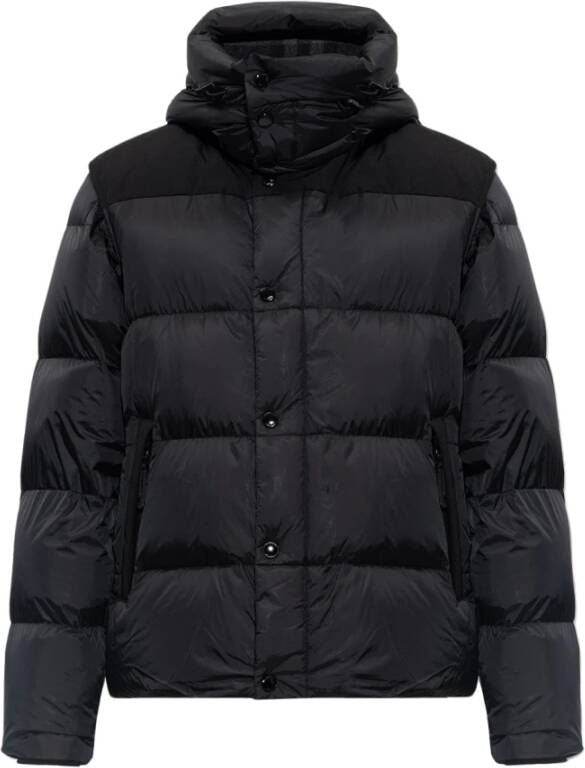 Burberry puffer jacket black