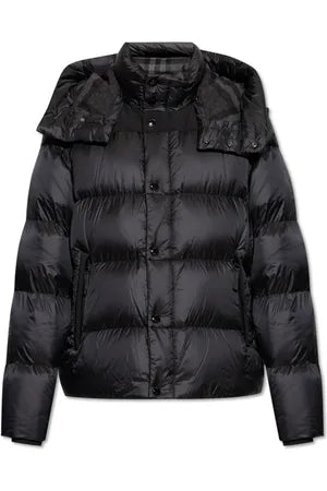 Burberry puffer jacket black