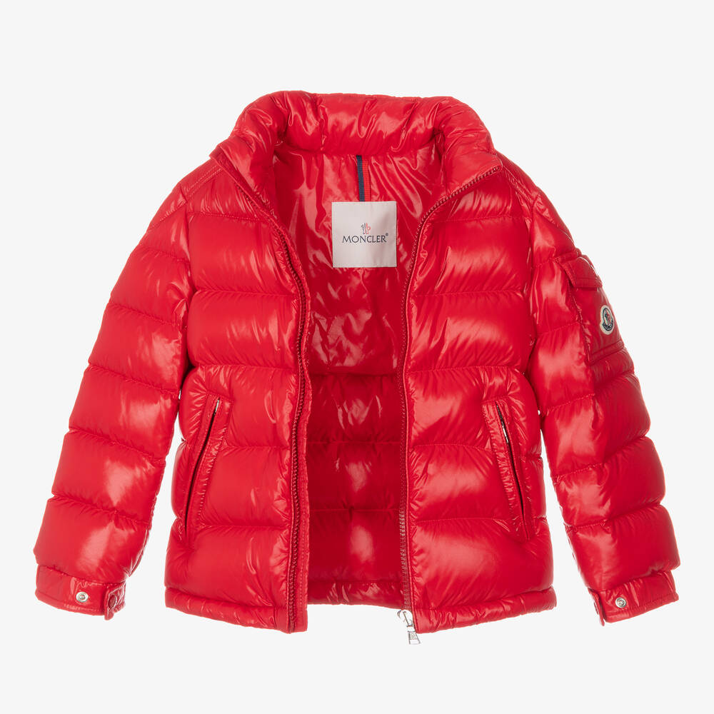 Moncler maya puffer red