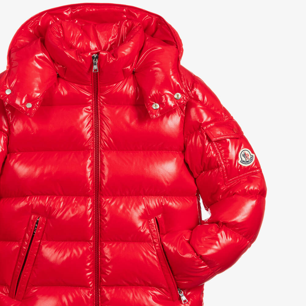 Moncler maya puffer red