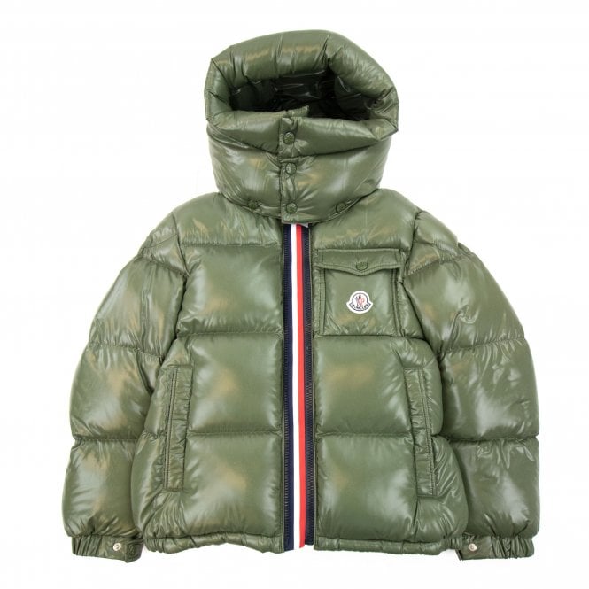 Moncler Montbeliard down jacket green