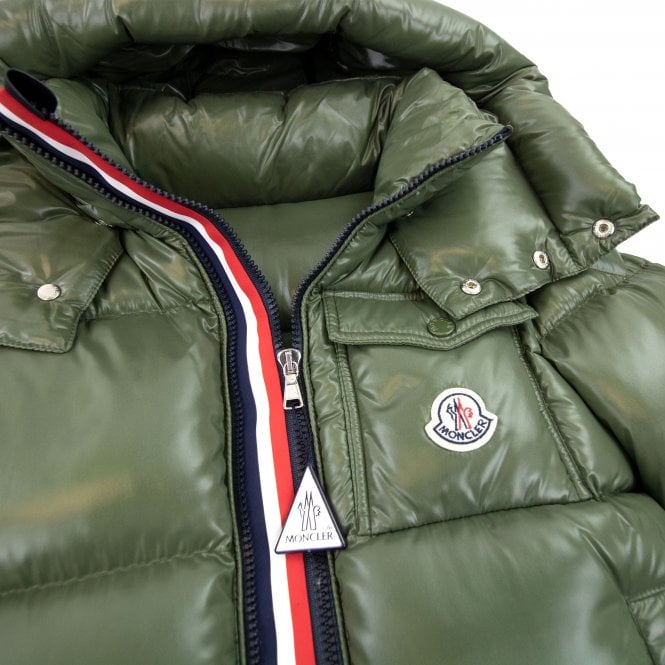 Moncler Montbeliard down jacket green