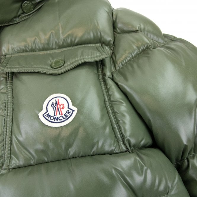 Moncler Montbeliard down jacket green