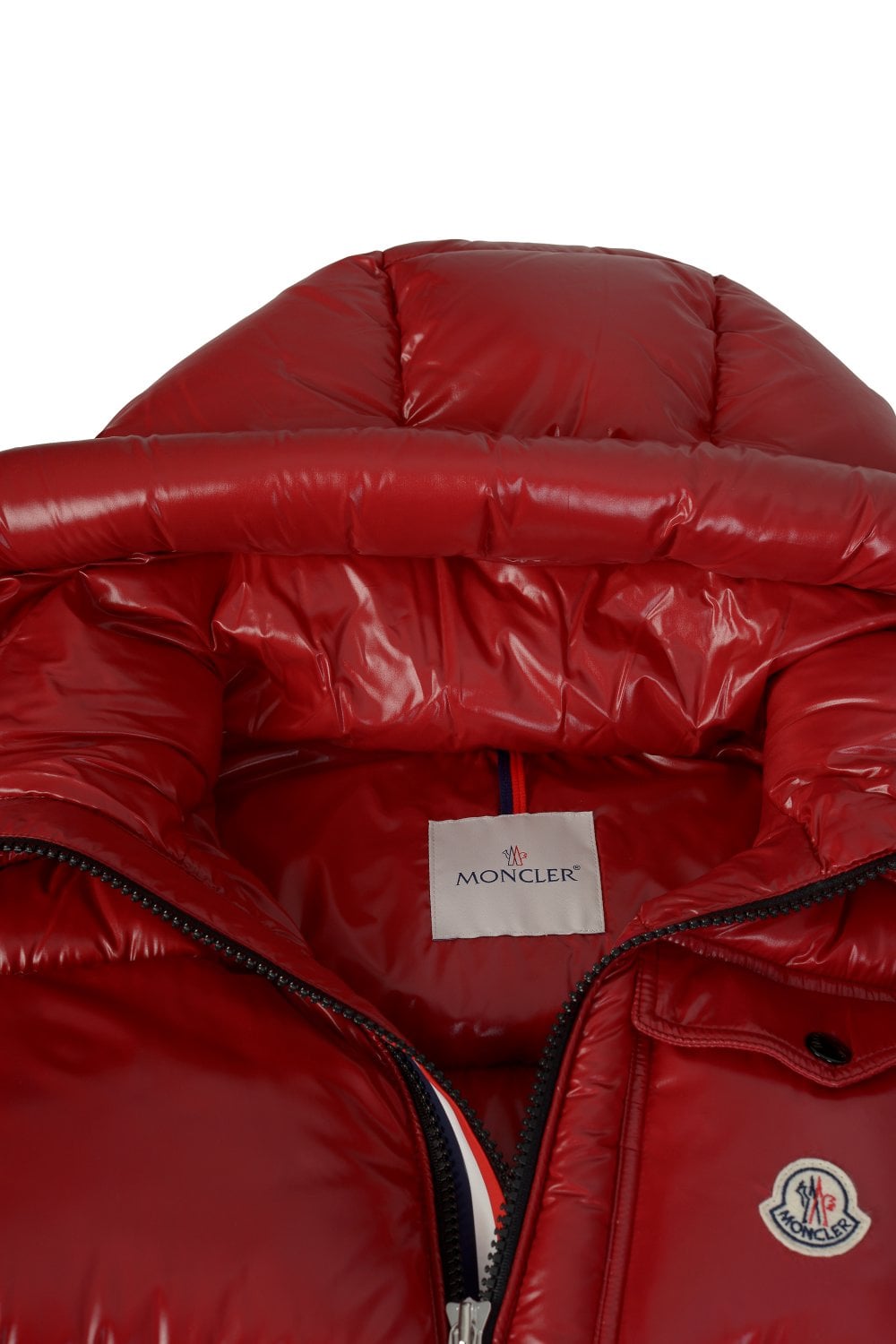 Moncler Montbeliard down jacket red