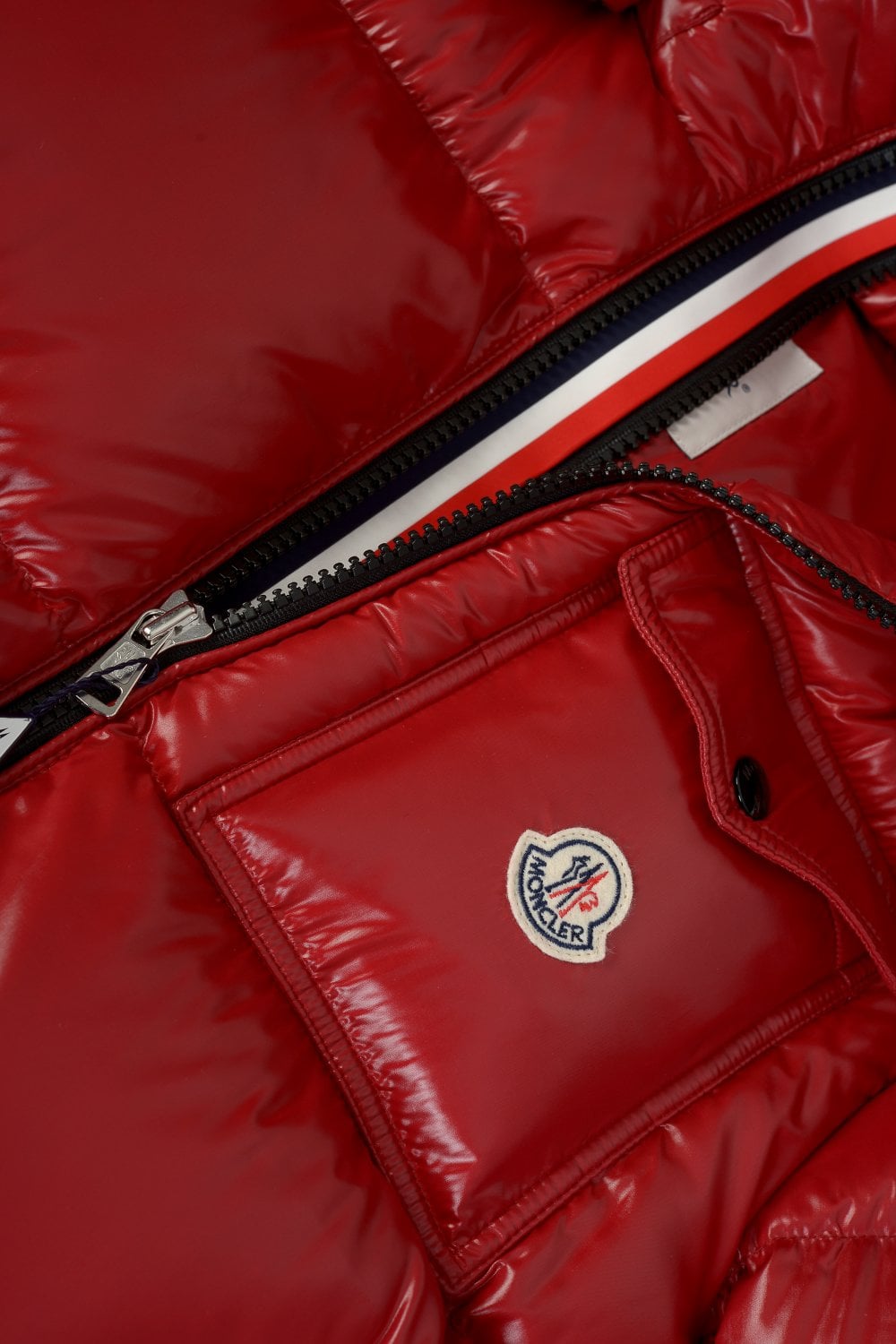 Moncler Montbeliard down jacket red