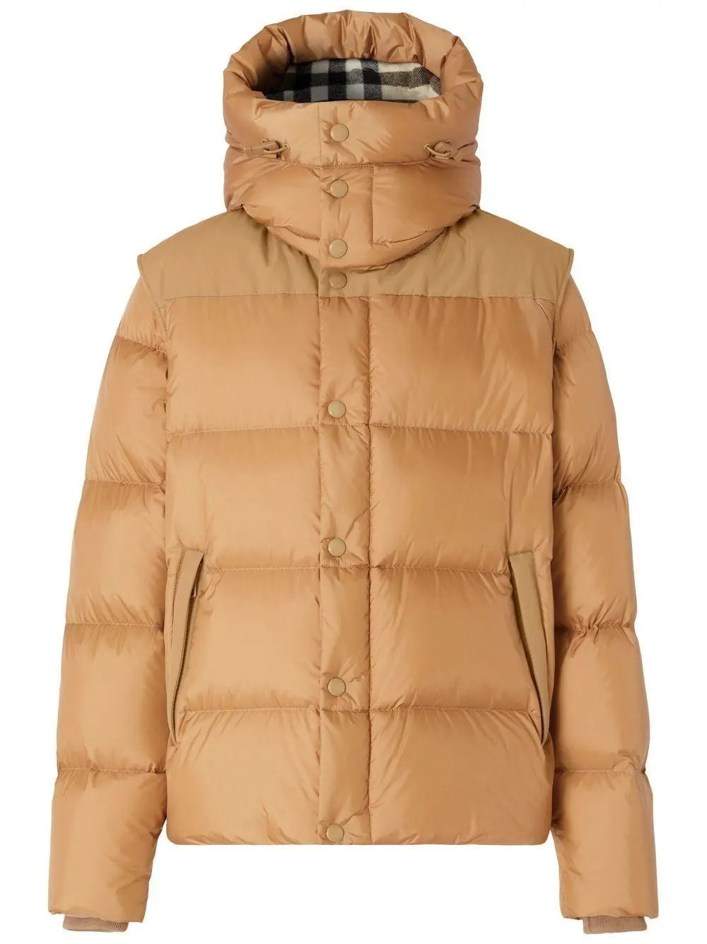 Burberry puffer jacket Brown