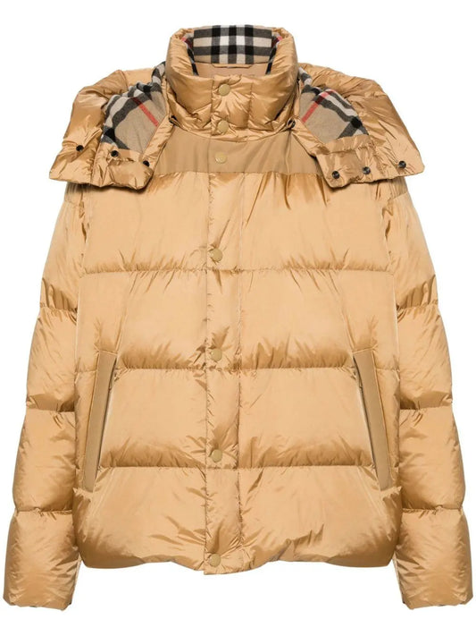 Burberry puffer jacket Brown